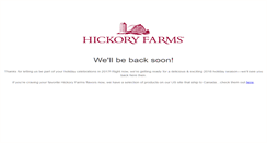 Desktop Screenshot of hickoryfarms.ca