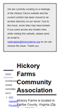 Mobile Screenshot of hickoryfarms.org